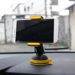 Wholesale Clip Grip Windshield and Dashboard Car Mount Holder for Phone KI-021 (Black)